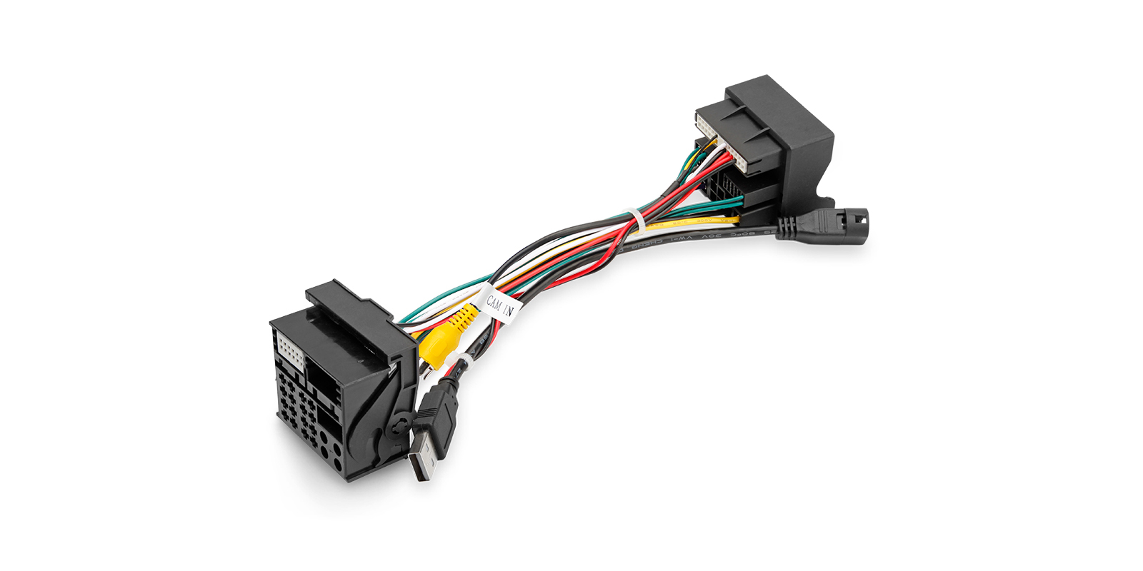 Volkswagen 40 Pin Quadlock to 52 Pin MQB Quadlock ISO Extension Cable | AK/VW/ISOMQB, image 1 of 2