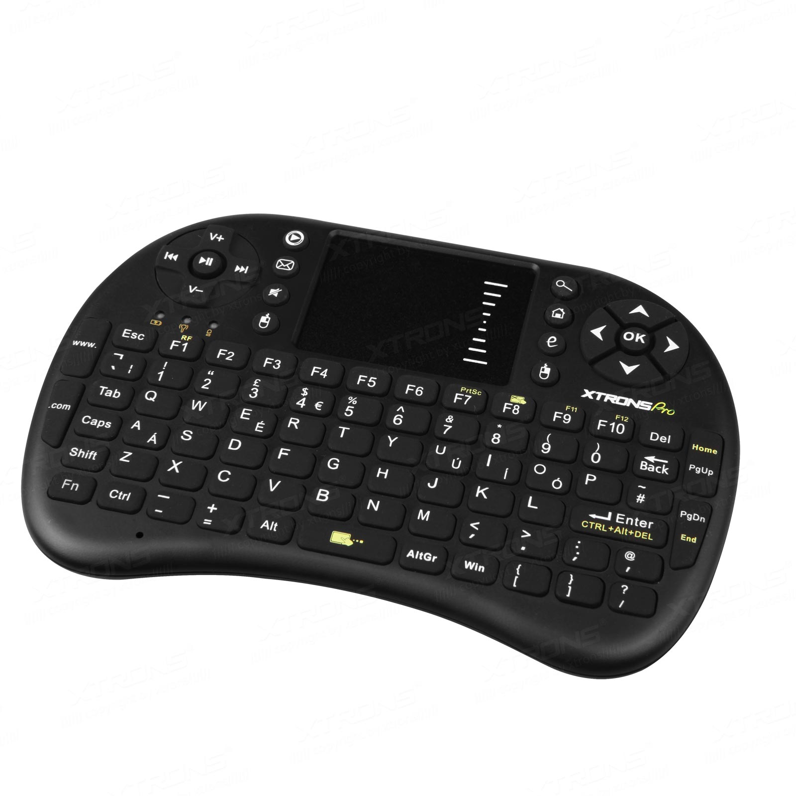 2.4GHz Wireless Mini Keyboard with Touchpad for Android Boxes and PCs | EE/CPT/AMK003, image 1 of 6