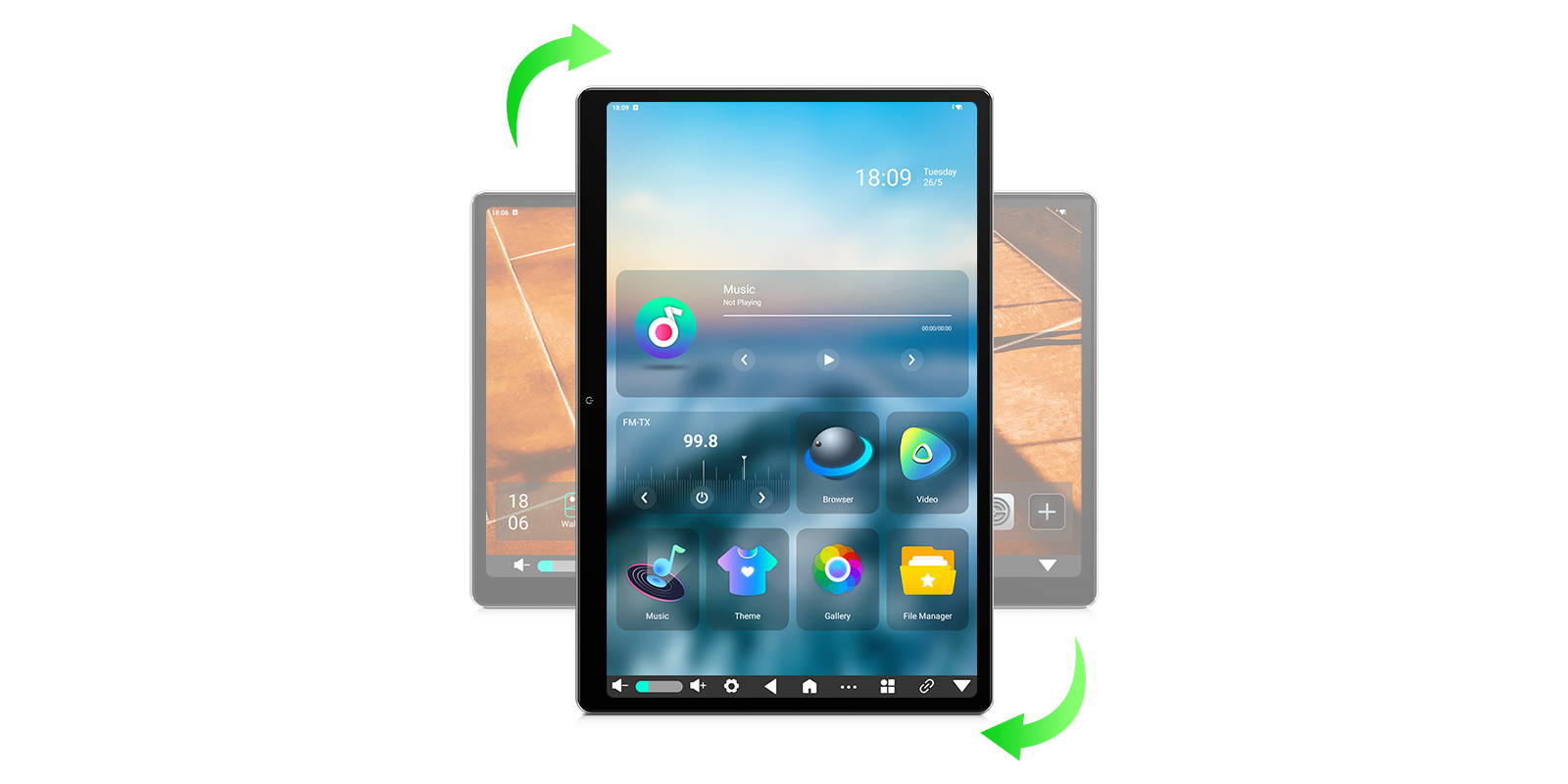 Mercedes-Benz 14 inch Android Headrest Screen with 4G, Screen Mirroring and HD Input | HM140M, image 5 of 15