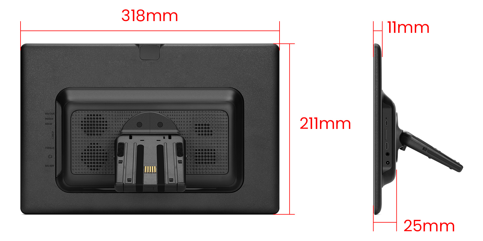 Mercedes-Benz 14 inch Android Headrest Screen with 4G, Screen Mirroring and HD Input | HM140M, image 12 of 15