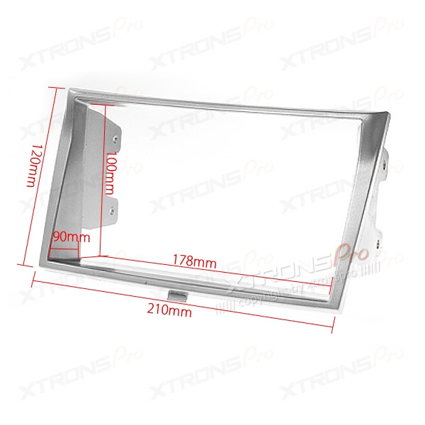 Subaru Legacy and Outback 2009+ Double DIN Car Stereo Fascia Panel | ICE/ACS/11-096, image 2 of 2