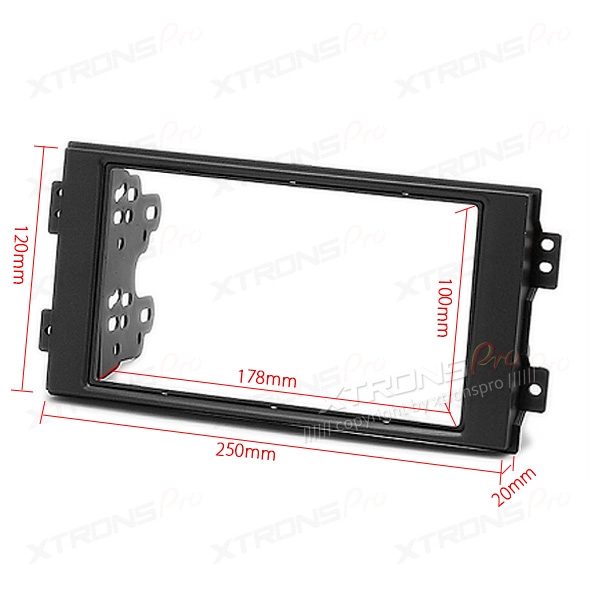 Mitsubishi Savrin 2001+ Double DIN Stereo Fascia Panel | ICE/ACS/11-251, image 2 of 2