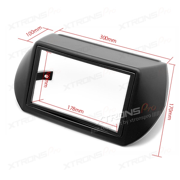 Citroen Nemo, Peugeot Bipper and Fiat Fiorino / Qubo 2008+ Double DIN Fascia | ICE/ACS/11-368, image 2 of 2