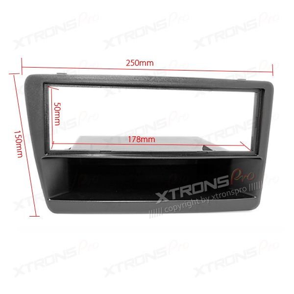 Honda Civic 2001-2006 with Pocket Single DIN Car Stereo Fascia Panel | ICE/ACS/11-387, image 2 of 2