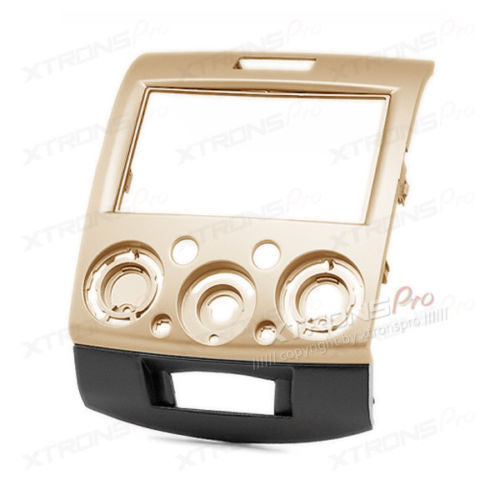 Ford Ranger, Everest and Mazda BT-50 Golden Double DIN Car Stereo Fascia Panel | ICE/ACS/11-417, image 1 of 1