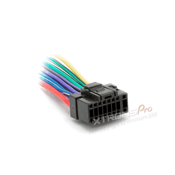 Alpine 16-pin to ISO Wiring Harness Adapter Lead | ICE/ACS/15-001, image 1 of 1