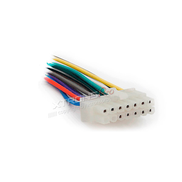 ISO Radio Wiring Harness Adapter for AEG, Audiovox, Clatronic, Foryou, Mystery and Prology | ICE/ACS/15-011, image 1 of 1