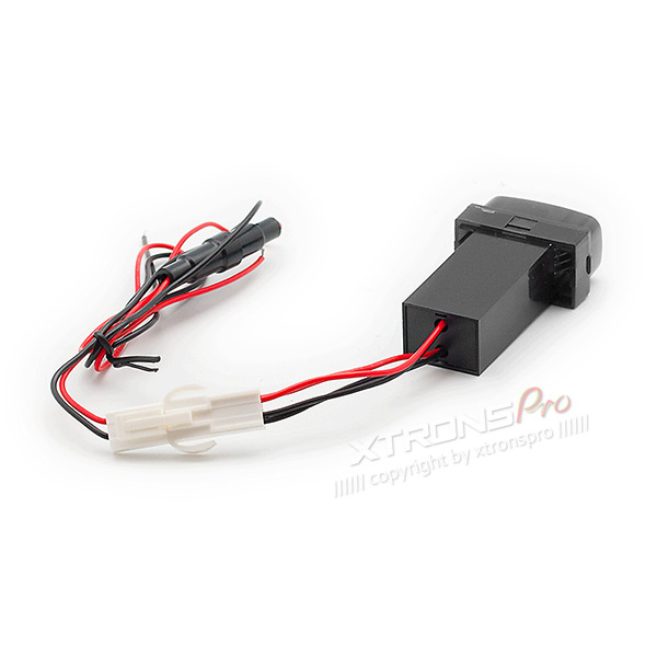 Mitsubishi 1 Port USB Charger with Digital Voltmeter | ICE/ACS/17-307, image 1 of 1