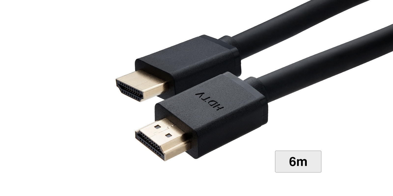Universal 6 Metre HDMI v2.0 Cable with 4K and 3D Support | ICE/ACS/HDMI02, image 1 of 2