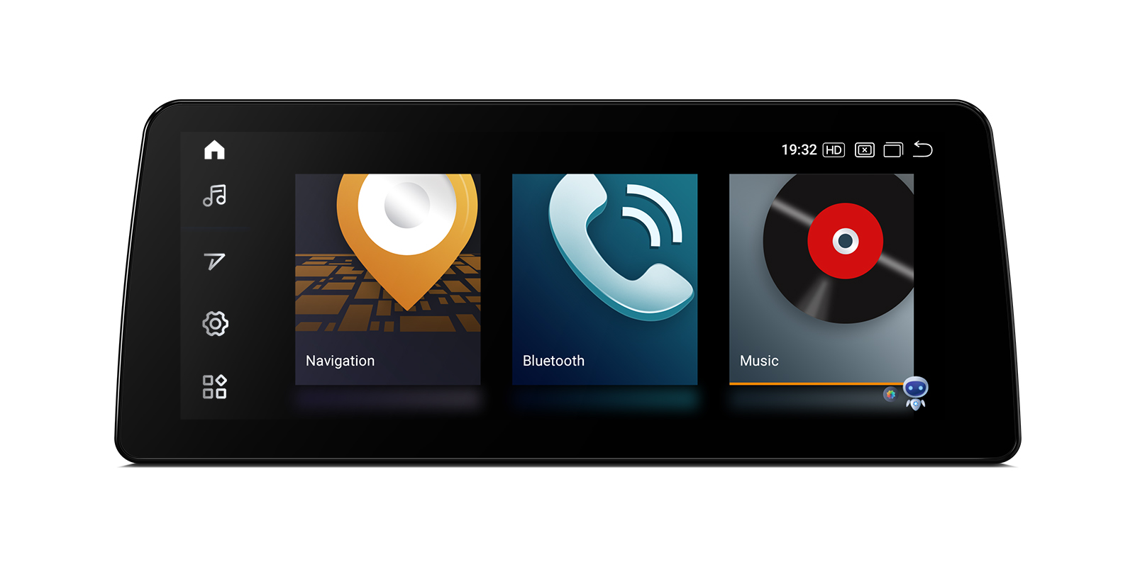 BMW 5 Series E60 E61 CCC 12.3 inch Android 12 Head Unit with Wireless CarPlay, Android Auto and 4G | ICE/HU/QXB2260CCP, image 1 of 16