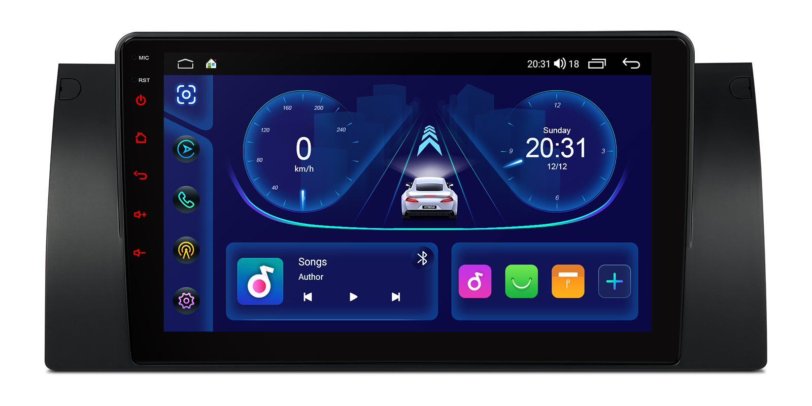 BMW X5 E53 9″ Android Head Unit with Wireless CarPlay, Android Auto and 4G | IDP9053B, image 1 of 15