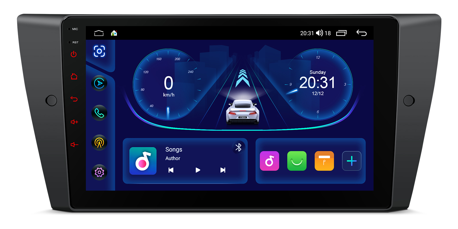 BMW 3 Series E90/E91/E92/E93 9 inch Android Head Unit with Wireless CarPlay, Android Auto and 4G | IDP9090B, image 1 of 15
