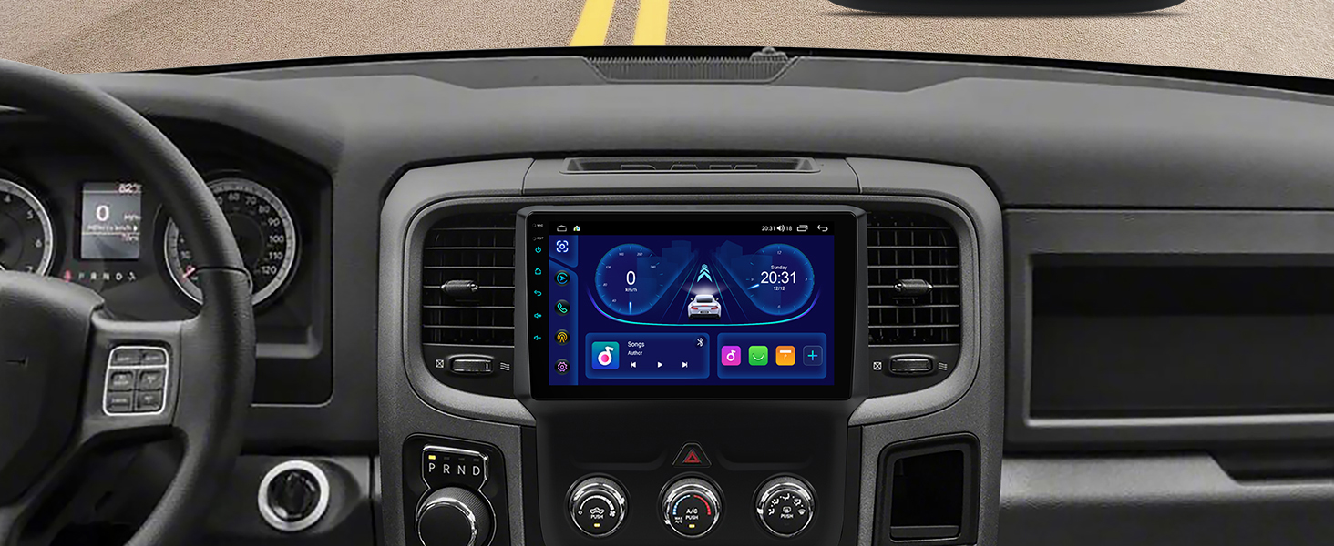 Dodge RAM 1500, 2500 and 3500 9 Inch Android Head Unit with Wireless CarPlay and Android Auto | IDSP90RMD: XTRONS specification poster 2 of 20
