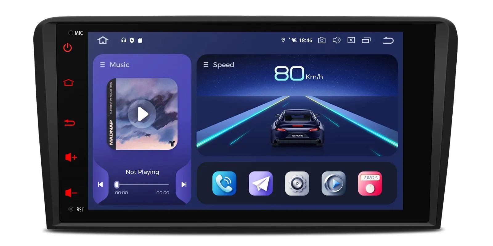 Audi A3 / S3 / RS3 8P 8 inch Android Head Unit with Wireless CarPlay, Android Auto and 4G | IQ84A3AP, image 1 of 14