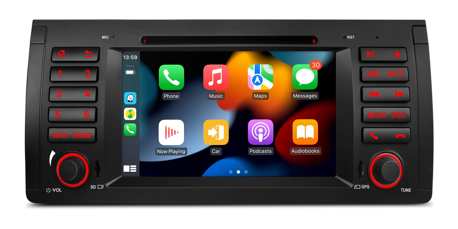 BMW X5 E53 7 inch Android Car Stereo with Wireless CarPlay, Android Auto and 4G | PX7453BGS, image 13 of 15