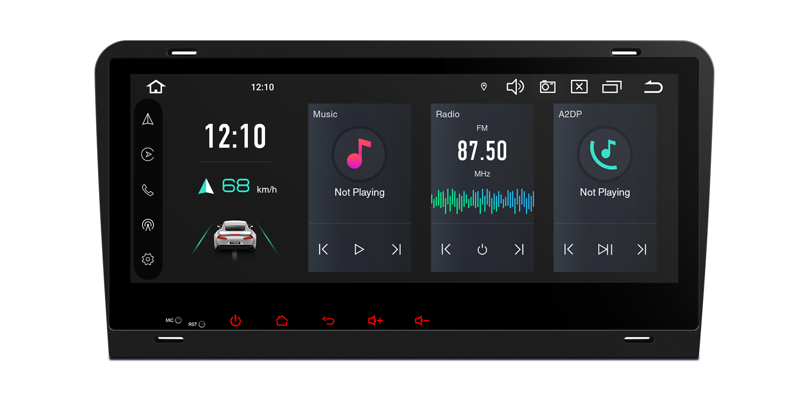Audi A3 8P, S3 and RS3 8.8″ Android Head Unit with Wireless CarPlay, Android Auto and 4G | PX84AA3LHGS, image 1 of 16