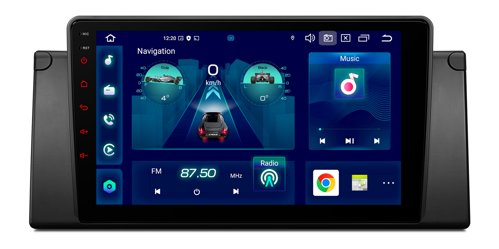 BMW E39 9 inch Android Head Unit with Wireless CarPlay, Android Auto and DAB+ | PXP9439BGDAB, image 1 of 16