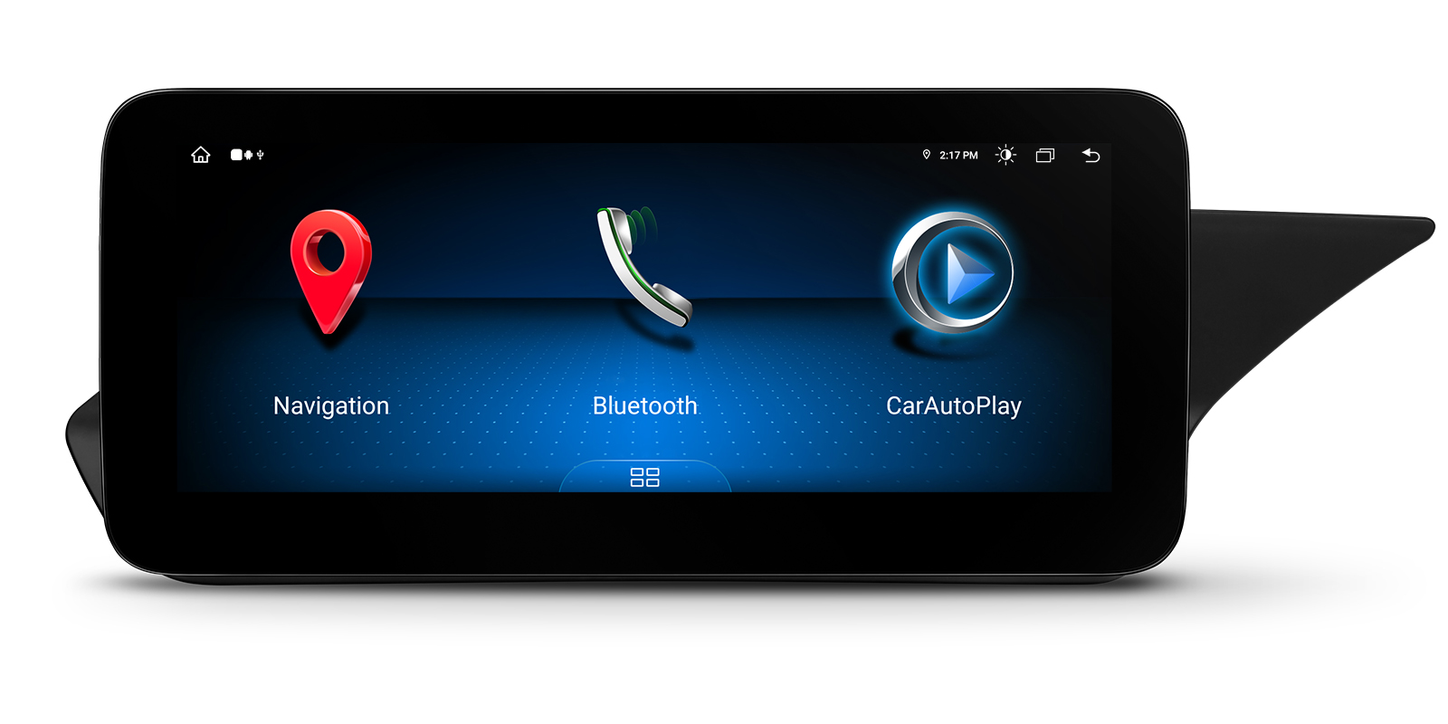 Mercedes-Benz 10.25 Inch Android Head Unit with Wireless CarPlay, Android Auto and 4G | QAM1240M12ER, image 1 of 14