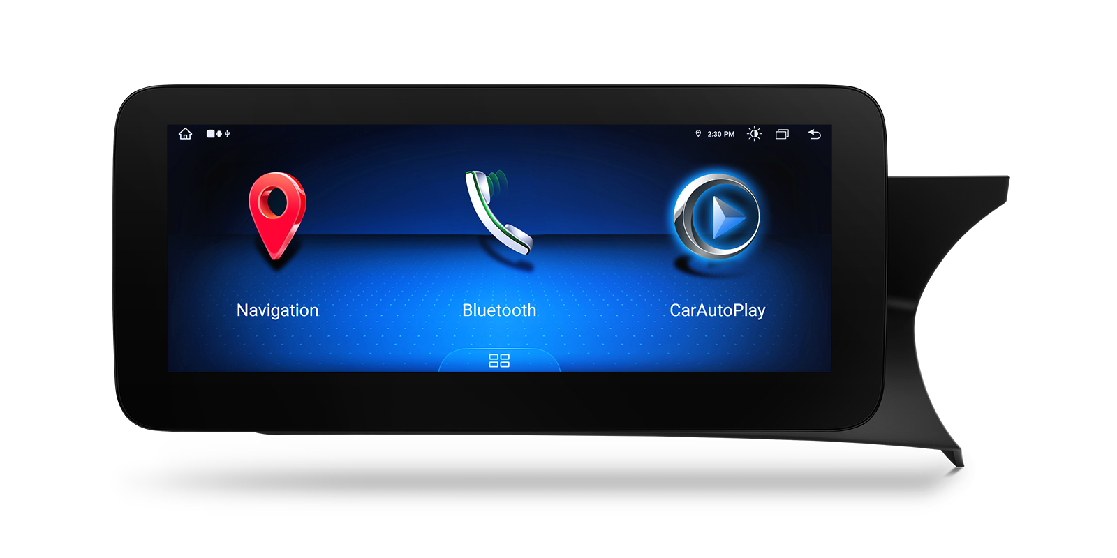 Mercedes-Benz C-Class W204 NTG 4.5/4.7 10.25 inch Android 14 Head Unit with Wireless CarPlay and 4G | QAMS1445M12C45R, image 1 of 15
