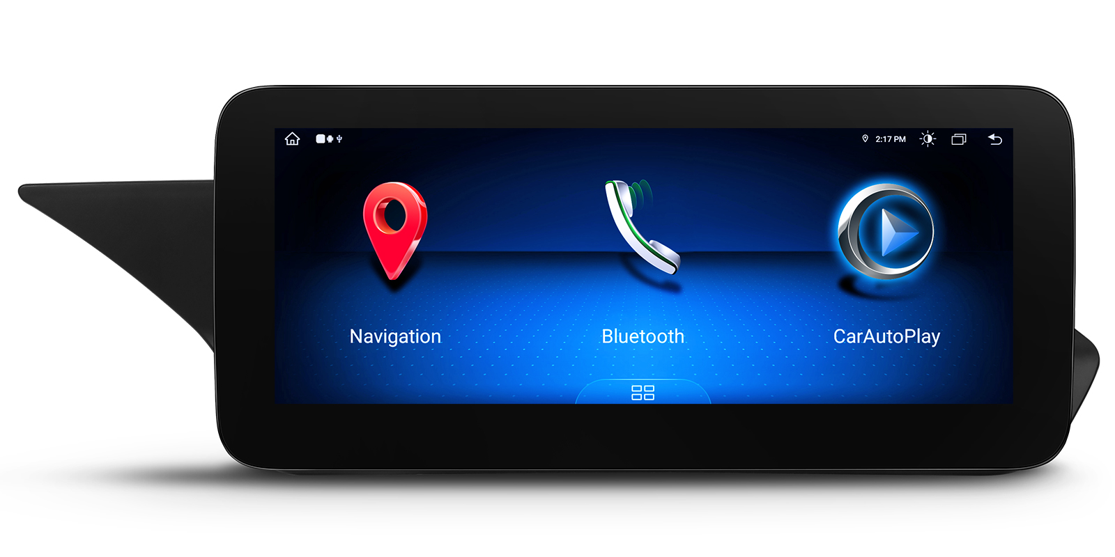 Mercedes E-Class W212 and S212 LHD Android Screen with Wireless CarPlay, Android Auto and 4G | QAMS1445M12EL, image 1 of 15