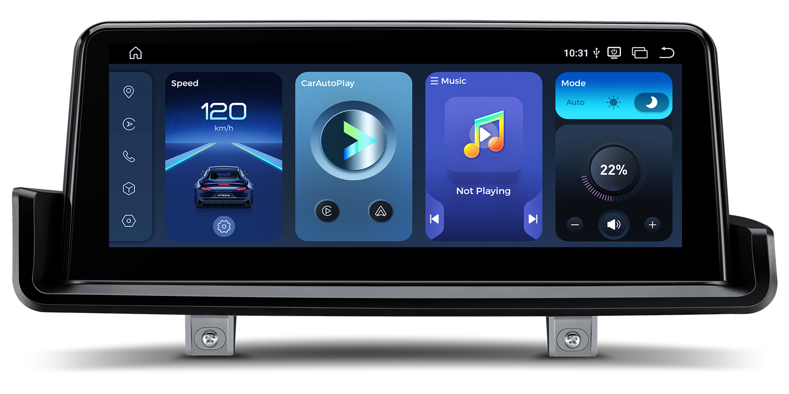 BMW 1 Series E81 E82 E87 E88 10.25 inch Android Screen with Wireless CarPlay, Android Auto and 4G | QBBH1487UNL, image 1 of 19