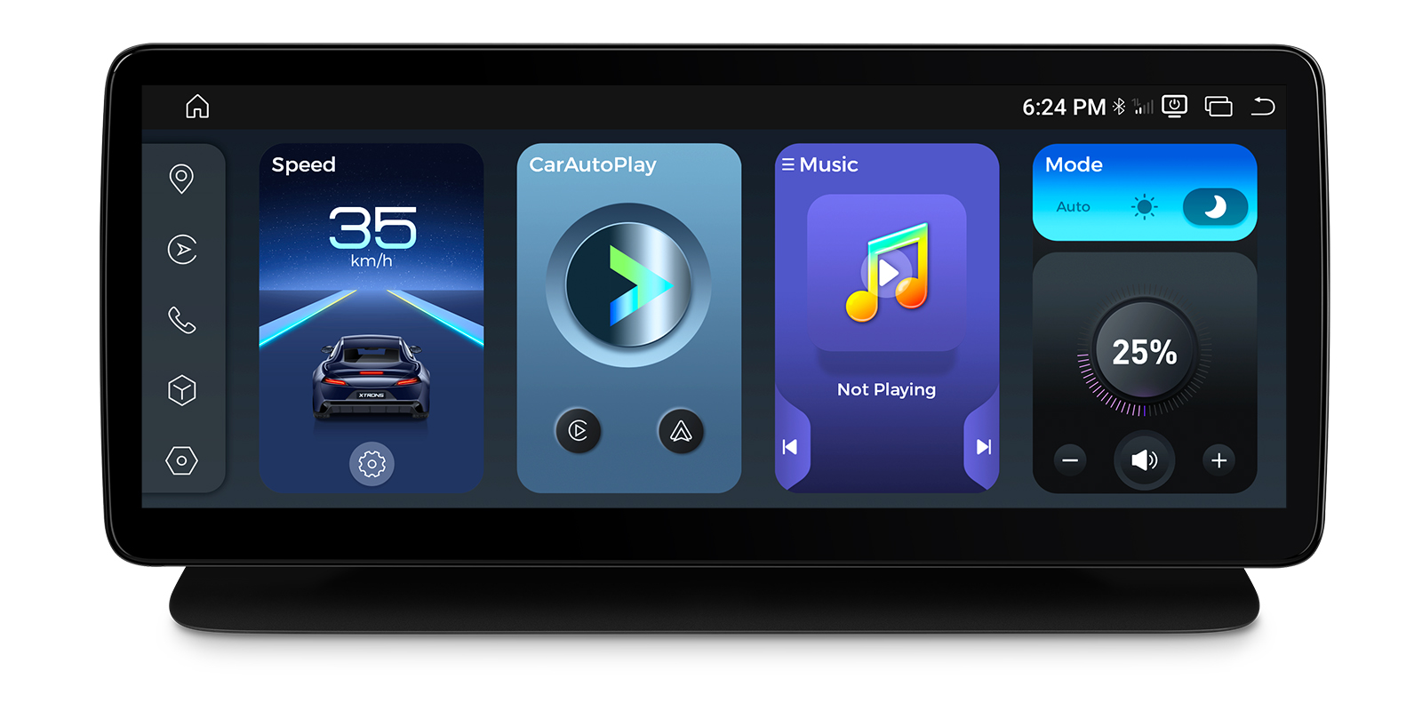 Mercedes-Benz CLS C218 W218 NTG 4.0 12.3 Inch Android Screen with Wireless CarPlay and 4G | QBMH2440M12CLS, image 1 of 17