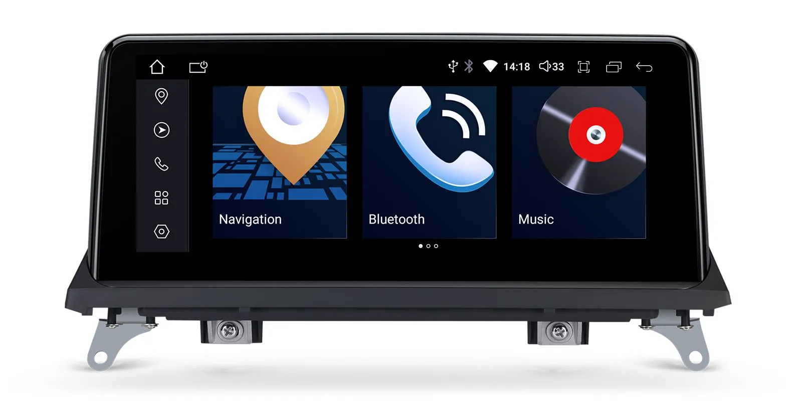 BMW X5 E70 and X6 E71 CCC 10.25 inch Android Screen with Wireless CarPlay, Android Auto and 4G | QDB10X5CC, image 1 of 12