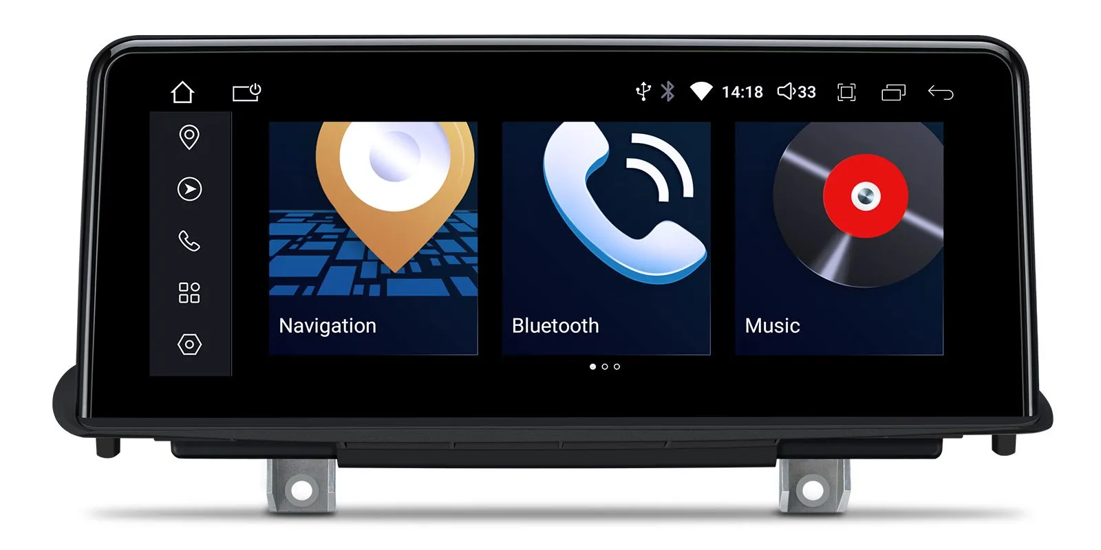 BMW X5 F15 and X6 F16 NBT 10.25 inch Android Head Unit with Wireless CarPlay, Android Auto and 4G | QDB10X5NB, image 1 of 12