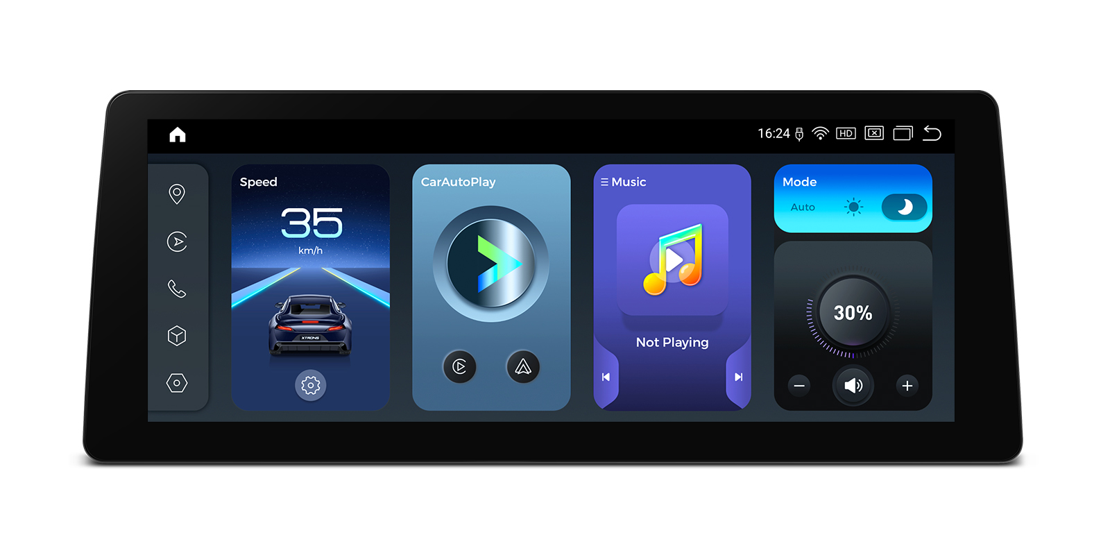 BMW 3 Series E90 E91 E92 E93 CCC 12.3 inch 2K Android Screen with Wireless CarPlay and 4G | QGB24CCB12E92, image 1 of 17