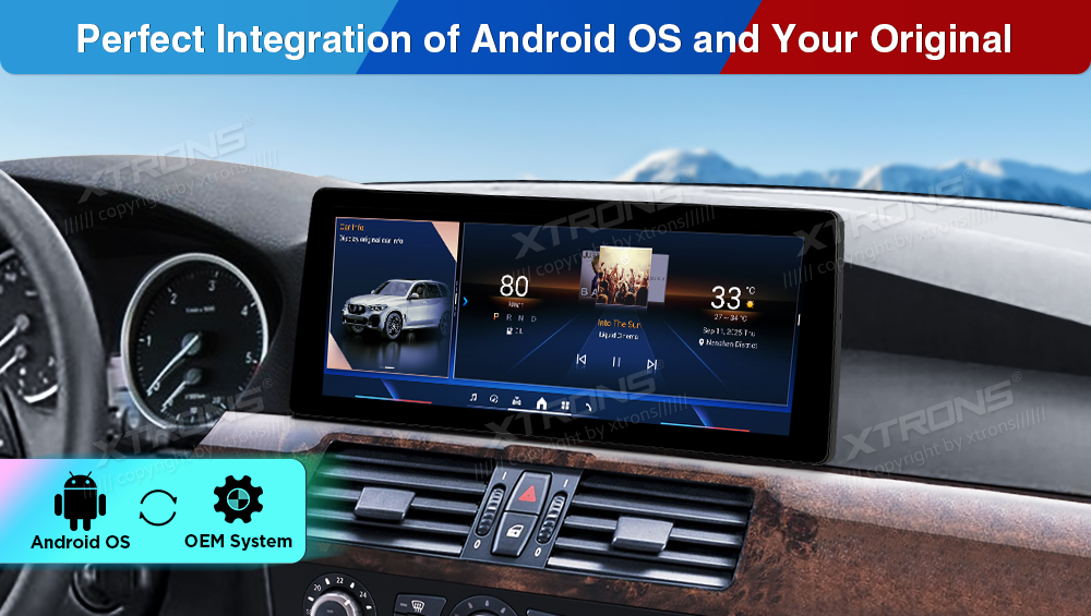 BMW 7 Series F01 F02 NBT 12.3 inch Android Screen with Wireless CarPlay, Android Auto and 4G | QGB24NB12SV: XTRONS specification poster 5 of 9