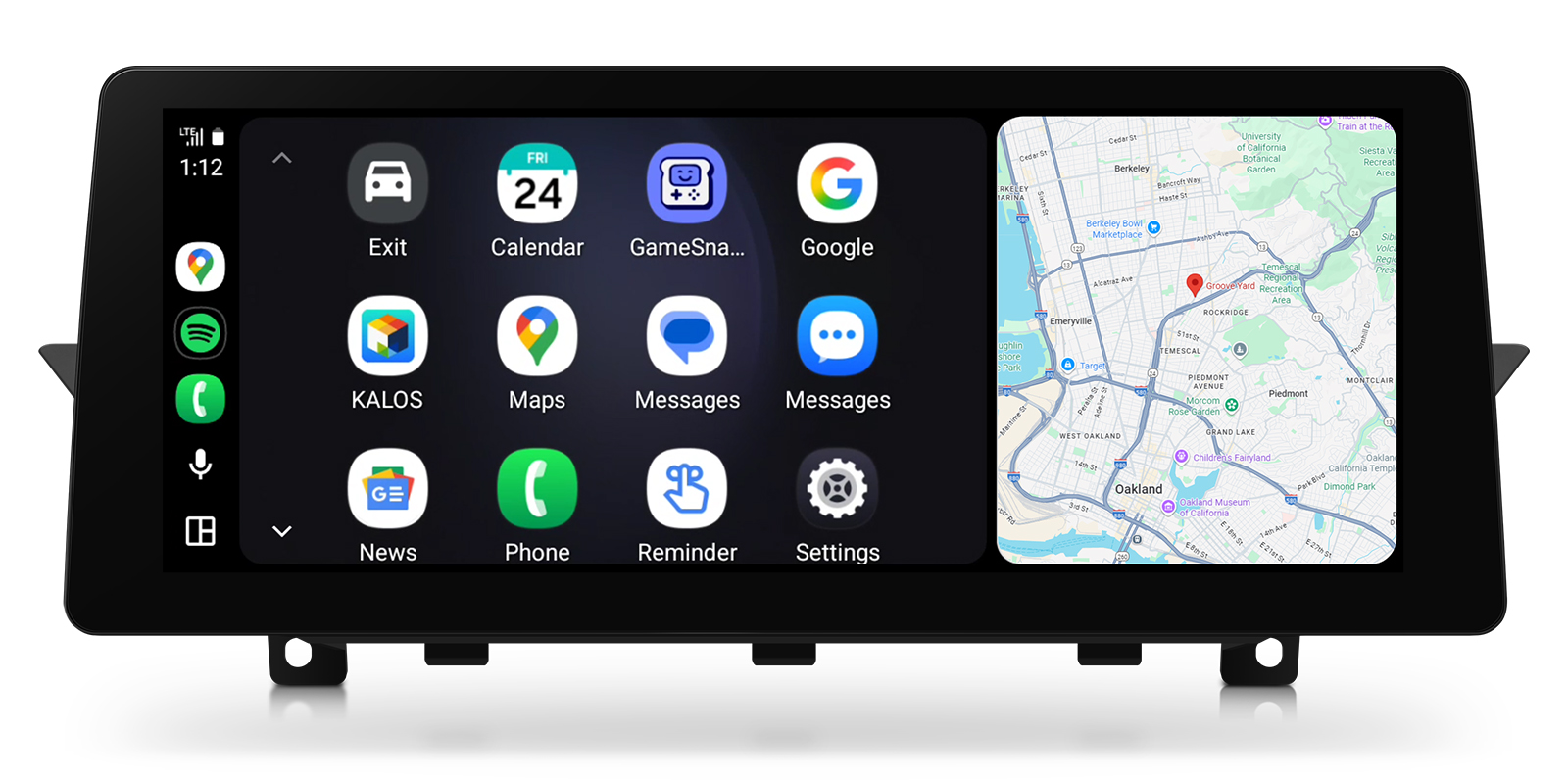 BMW X1 E84 CIC 12.3 inch Android Screen with Wireless CarPlay, Android Auto and 4G | QGBS25CIB12X1, image 8 of 17