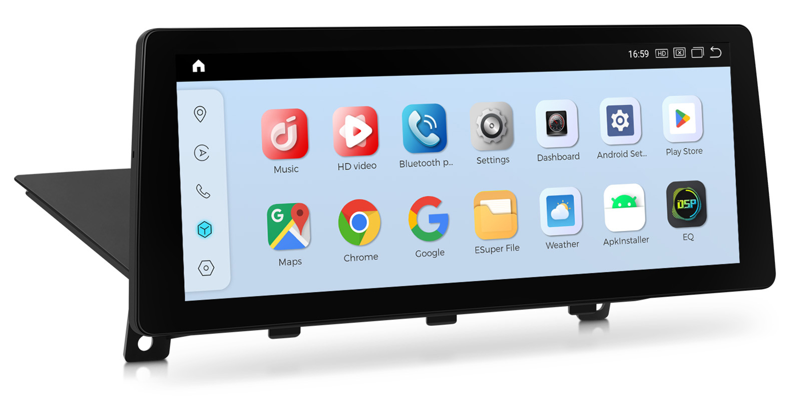 BMW X1 E84 CIC 12.3 inch Android Screen with Wireless CarPlay, Android Auto and 4G | QGBS25CIB12X1, image 9 of 17