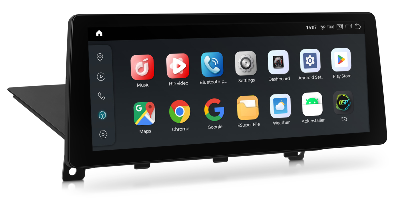 BMW X1 E84 CIC 12.3 inch Android Screen with Wireless CarPlay, Android Auto and 4G | QGBS25CIB12X1, image 14 of 17
