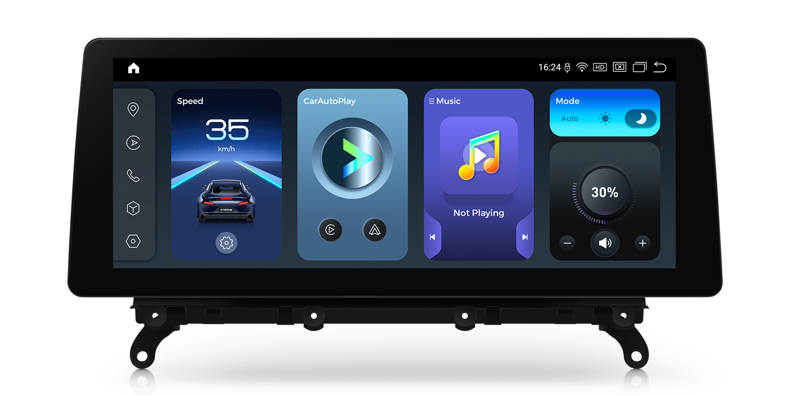 BMW X3 F25 and X4 F26 NBT 12.3 inch Android Screen with Wireless CarPlay, Android Auto and 4G | QGBS25NB12X3, image 1 of 17