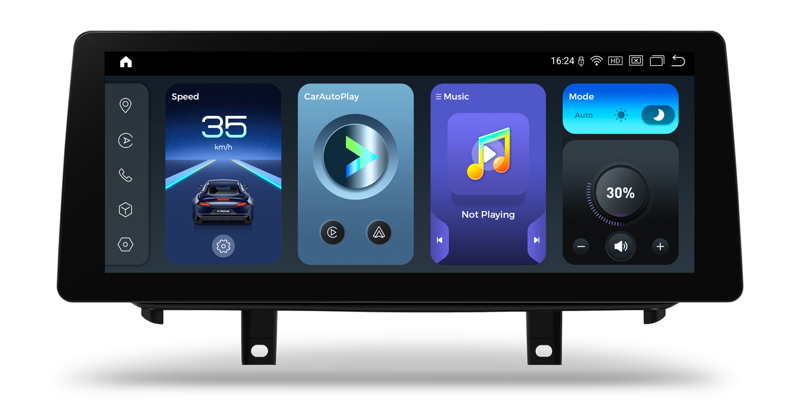 BMW X5 F15 and X6 F16 NBT 12.3 inch Android Head Unit with Wireless CarPlay, Android Auto and 4G | QGBS25NB12X5N, image 1 of 17