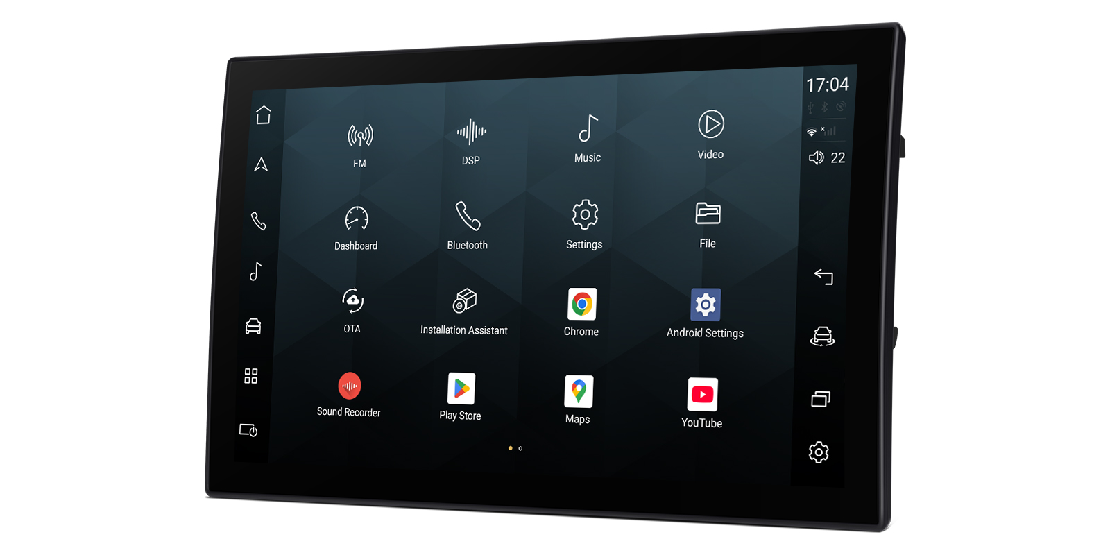 Range Rover L405 and Sport L494 13.3 inch Curved Android Screen with Wireless CarPlay and 4G | QIRH33RRV, image 9 of 13