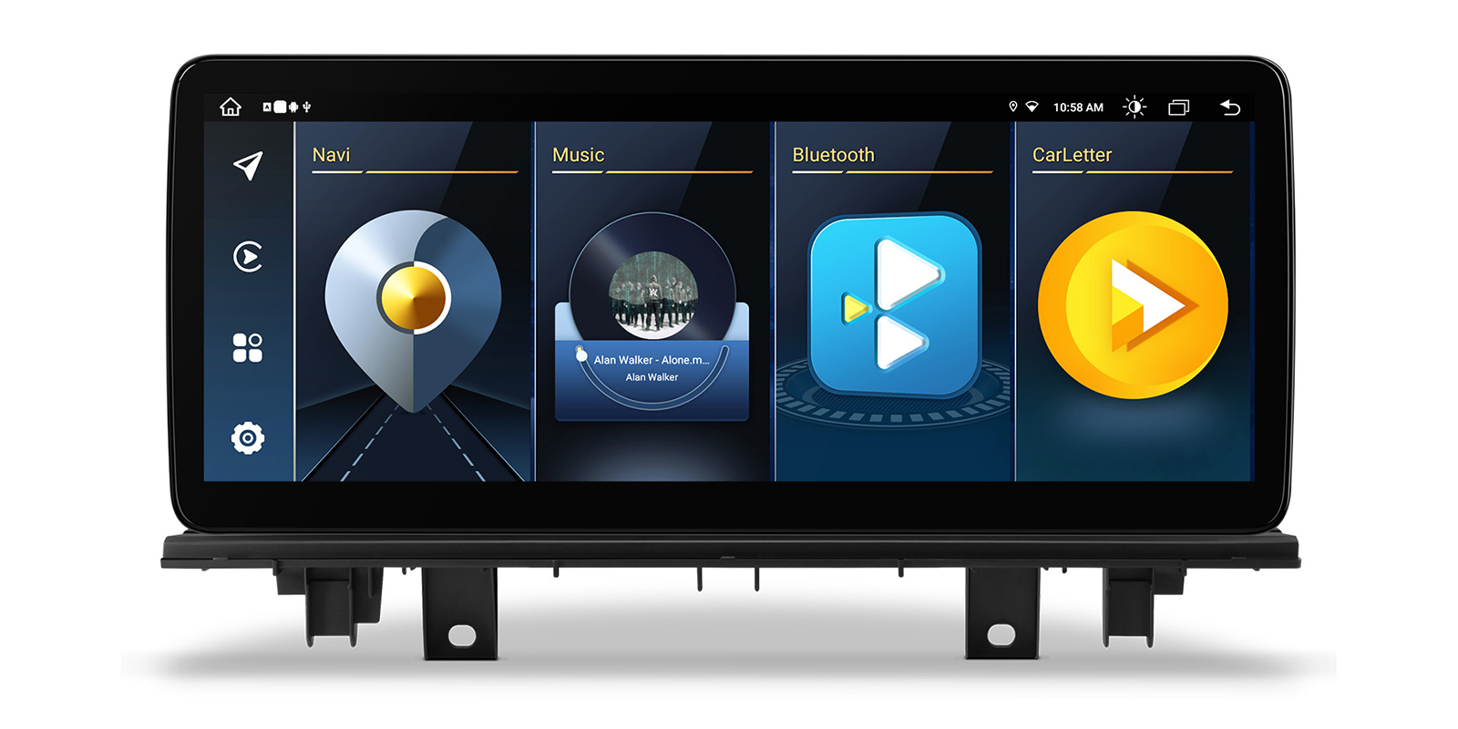 BMW X1 F48 EVO 12.3 inch Android Head Unit with Wireless CarPlay, Android Auto and 4G | QLB22EVB12X1N, image 1 of 15