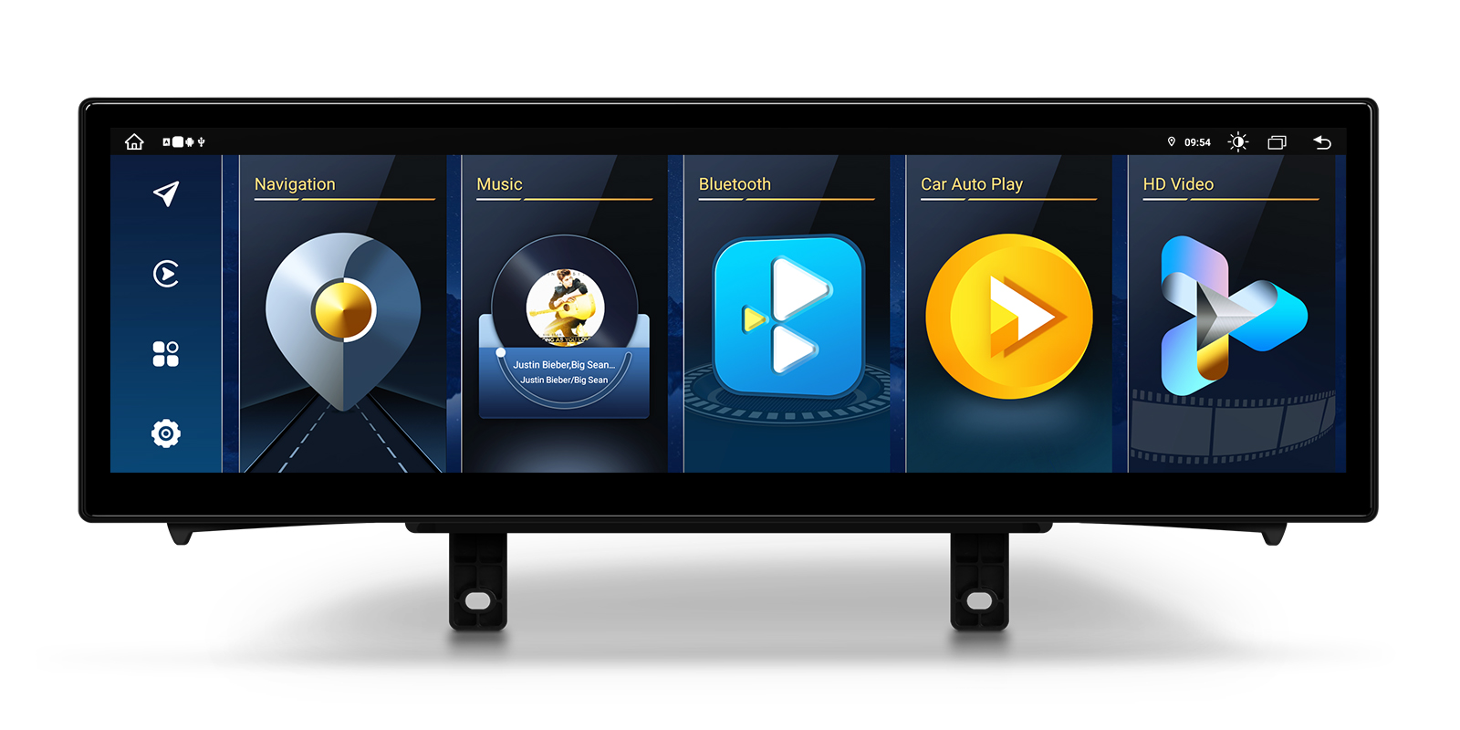 BMW 1 and 2 Series 14.9 inch Android 13 Head Unit with Wireless CarPlay, Android Auto and 4G | QLB42NENBR, image 1 of 14