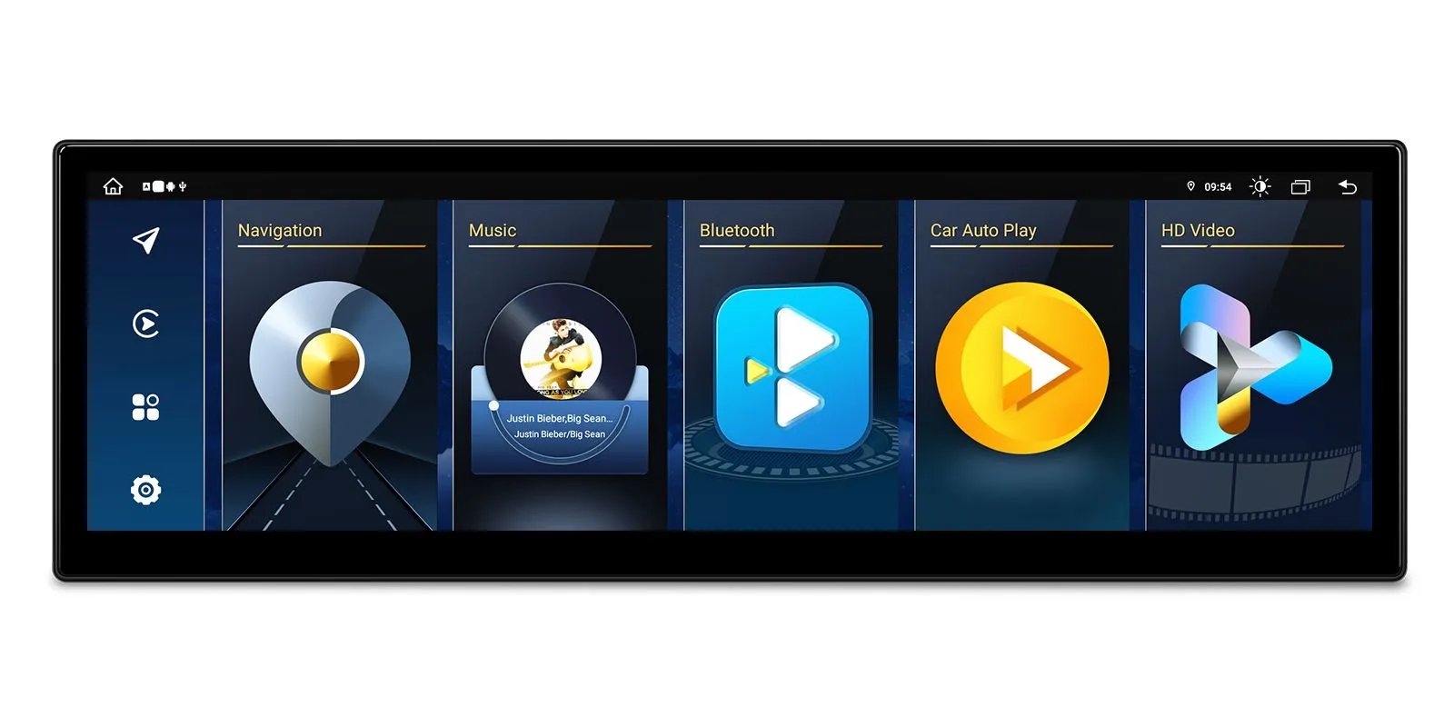 BMW 5 Series E60/E61 CCC 14.9″ Android Screen with Wireless CarPlay, Android Auto and 4G | QLBH4460CC, image 1 of 12
