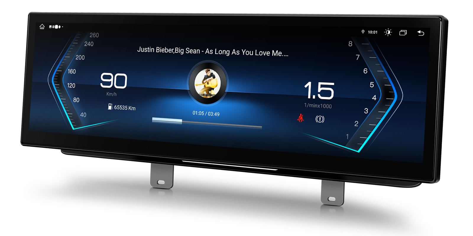 BMW 5 Series G30 G31 EVO 14.9 inch Android Screen with Wireless CarPlay, Android Auto and 4G | QLBX44FVEV3, image 8 of 13