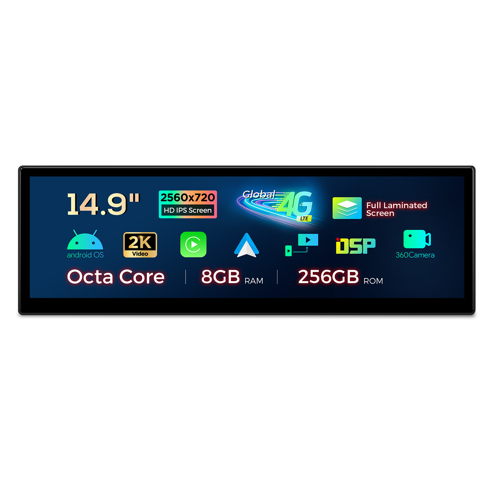 BMW X1 F48 NBT 14.9 inch Android 14 Screen with Wireless CarPlay, Android Auto and 4G | QLBX44X1NB3, image 6 of 13