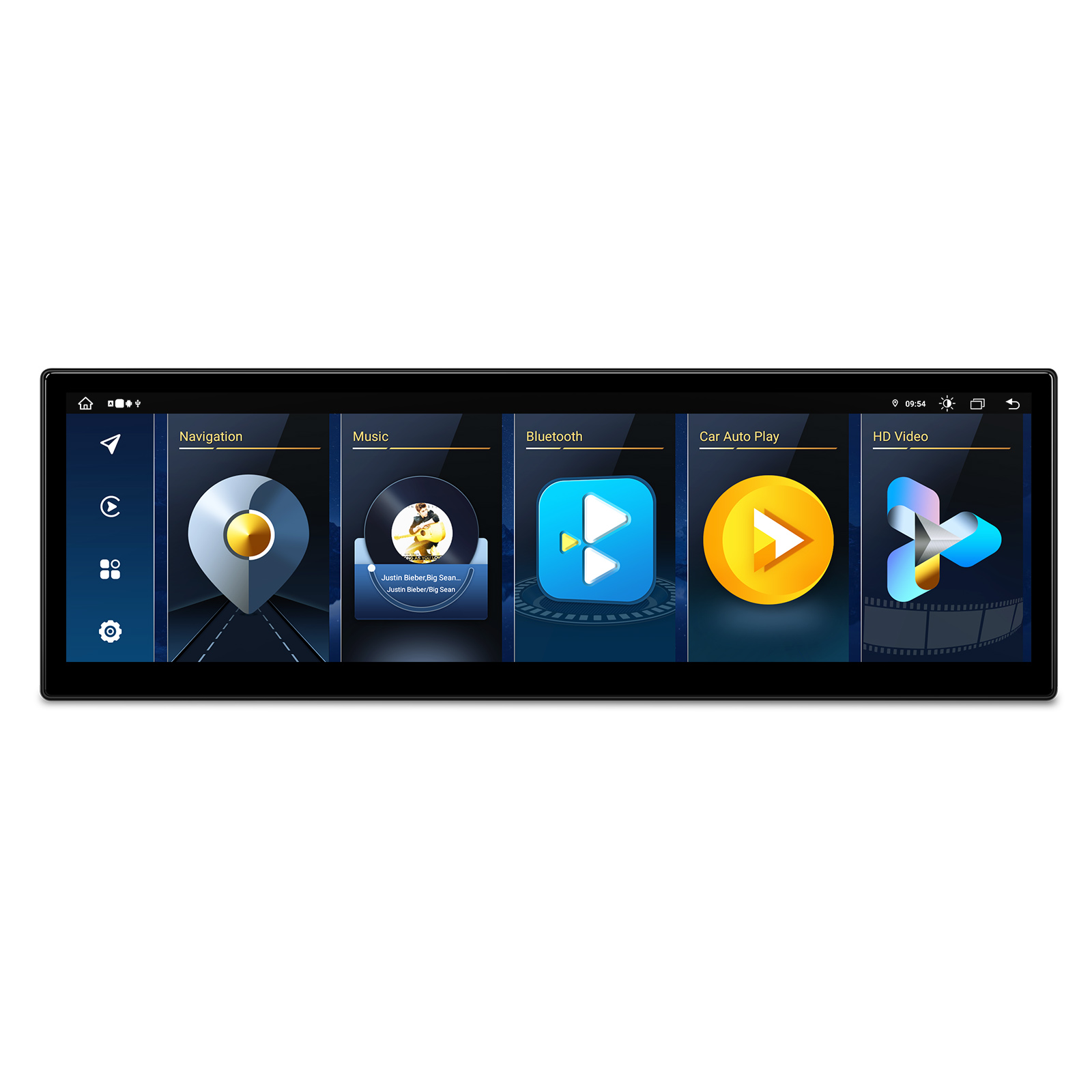 BMW X3 F25 14.9 inch 2K Android Head Unit with Wireless CarPlay, Android Auto and 4G | QLBX44X3CI3, image 1 of 13