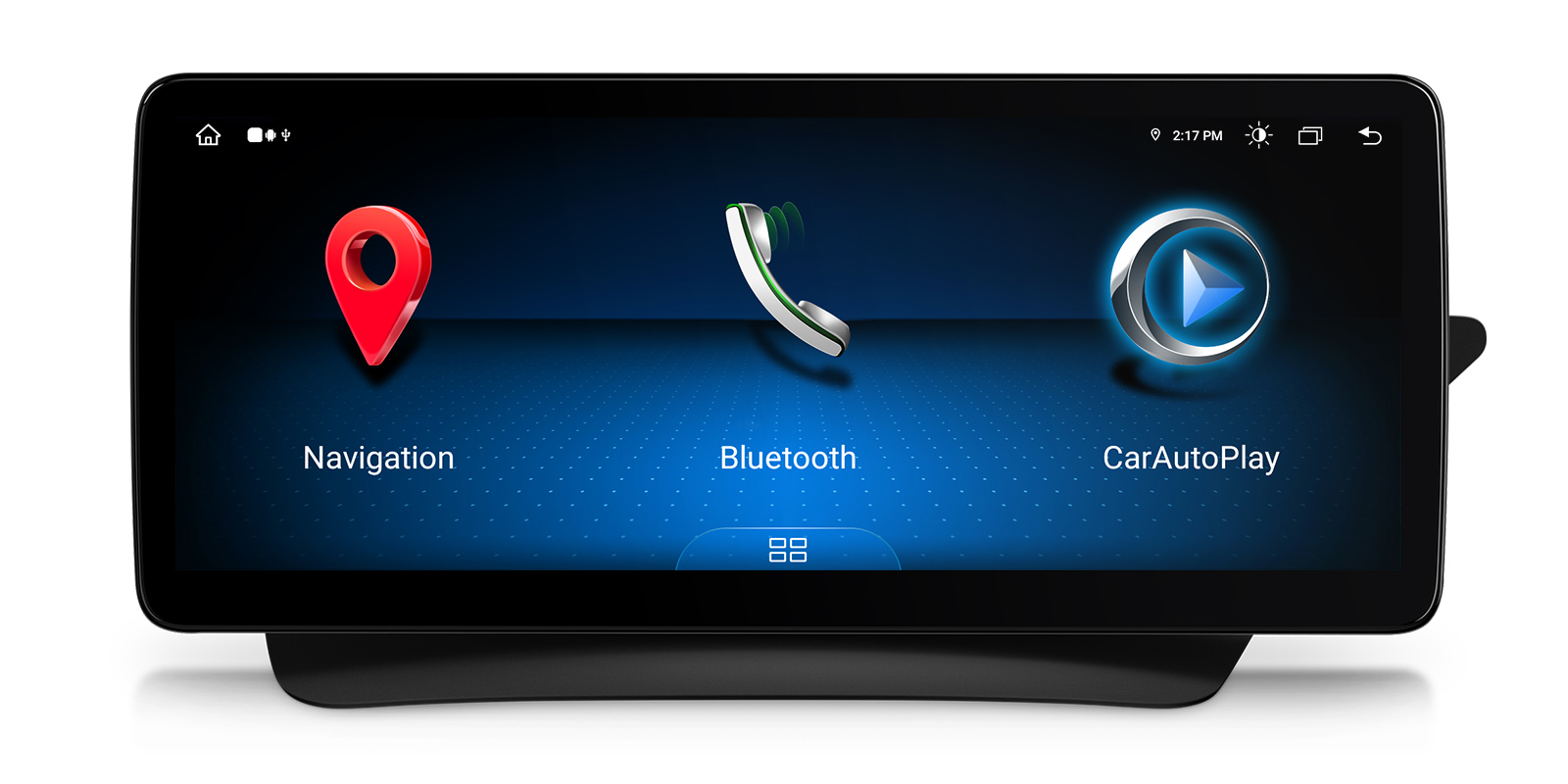 Mercedes-Benz E-Class 12.3 inch Android 13 Screen with Wireless CarPlay, Android Auto and 4G | QLM2245M12ECR, image 1 of 14