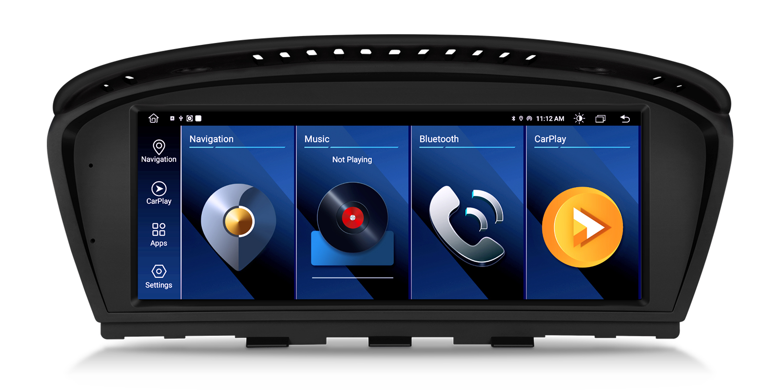 BMW 3 and 5 Series CIC 8.8 Inch Android Head Unit with Wireless CarPlay and Android Auto | QTB8060CI, image 1 of 16