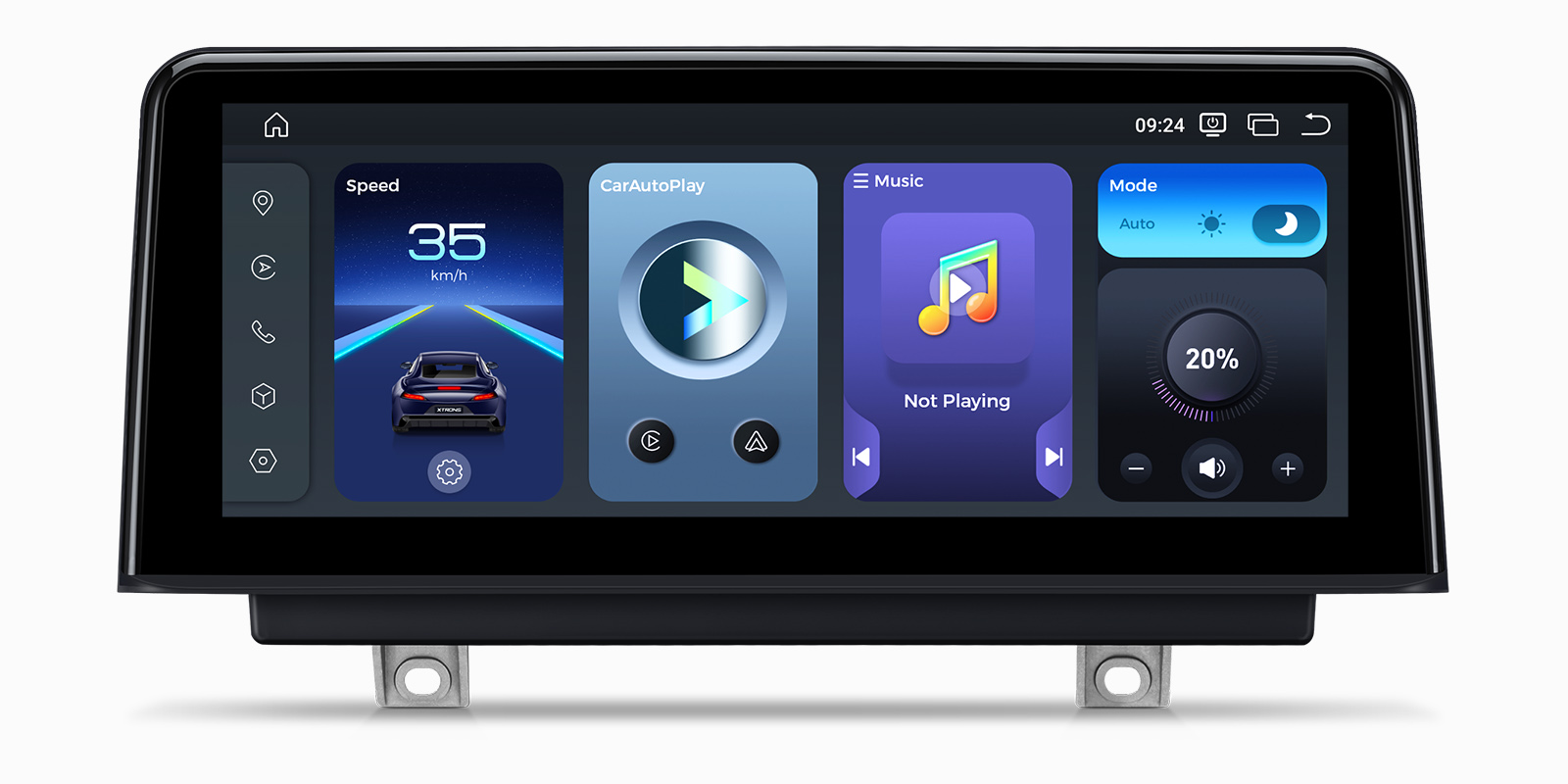 BMW 3 Series, 4 Series, M3 and M4 NBT 10.25 inch Android Screen with Wireless CarPlay and 4G | QWBX14NBTH, image 1 of 19