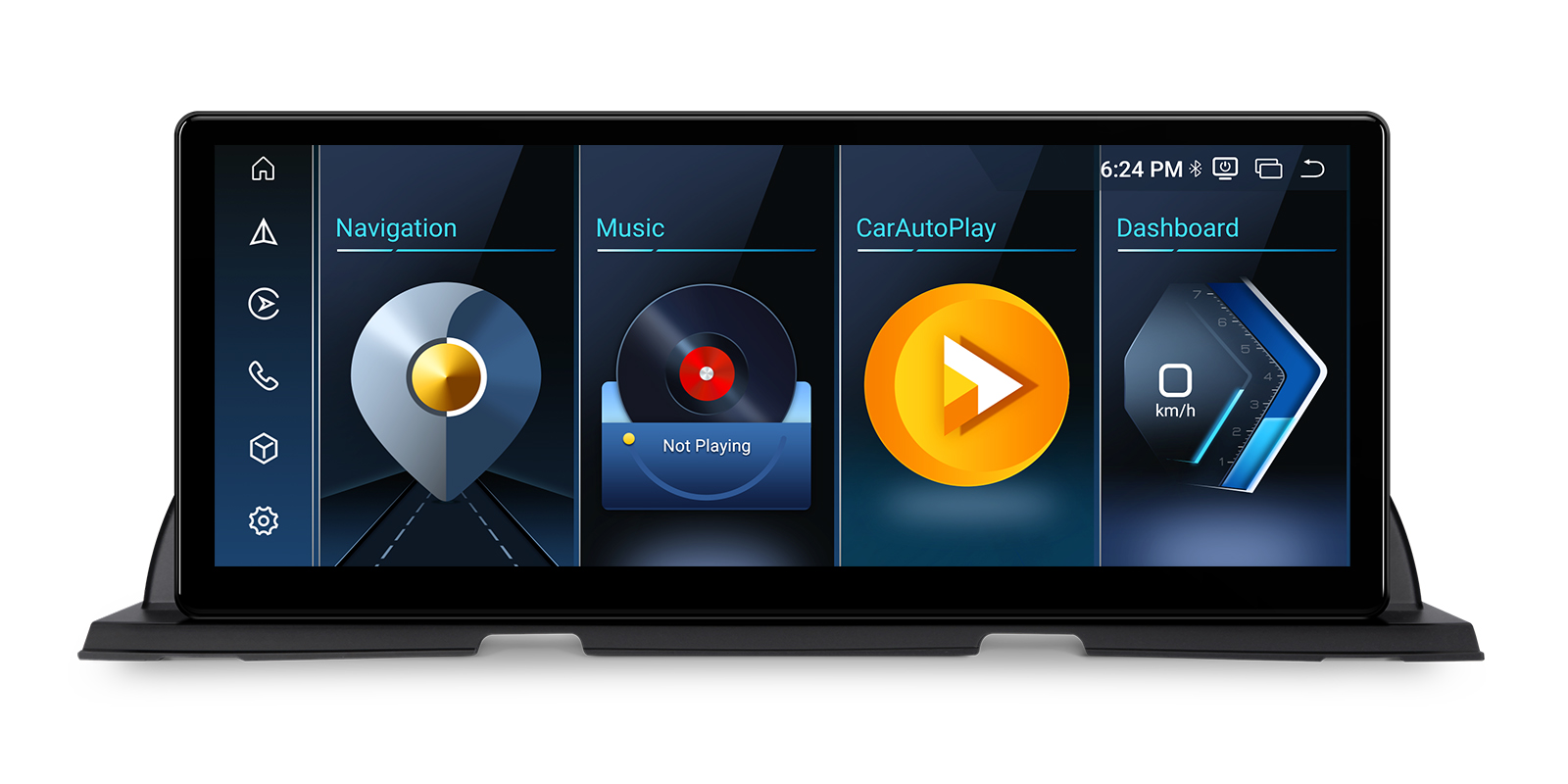 BMW 6 Series F06/F12/F13 NBT 12.3″ Android Screen with Wireless CarPlay and 4G | QWBX24NB12SX, image 4 of 18