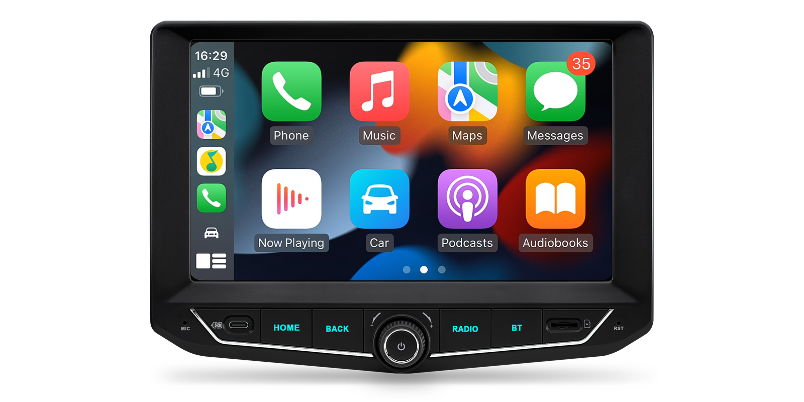 Jeep Wrangler 9 inch Android 15 Head Unit with Wireless CarPlay, Android Auto and 4G | UAH95WLJL, image 5 of 15
