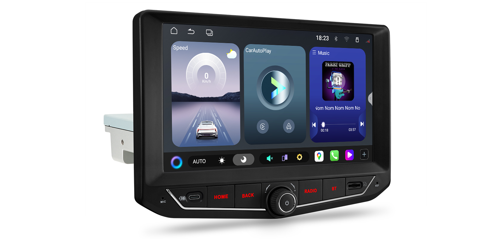 Jeep Wrangler 9 inch Android 15 Head Unit with Wireless CarPlay, Android Auto and 4G | UAH95WLJL, image 7 of 15