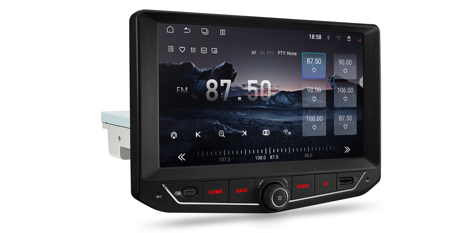 Jeep Wrangler 9 inch Android 15 Head Unit with Wireless CarPlay, Android Auto and 4G | UAH95WLJL, image 8 of 15