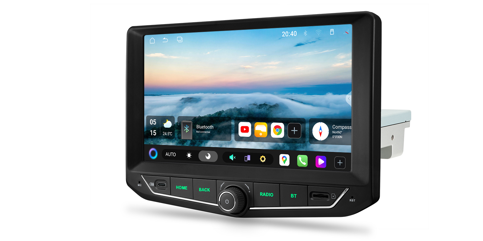 Jeep Wrangler 9 inch Android 15 Head Unit with Wireless CarPlay, Android Auto and 4G | UAH95WLJL, image 9 of 15